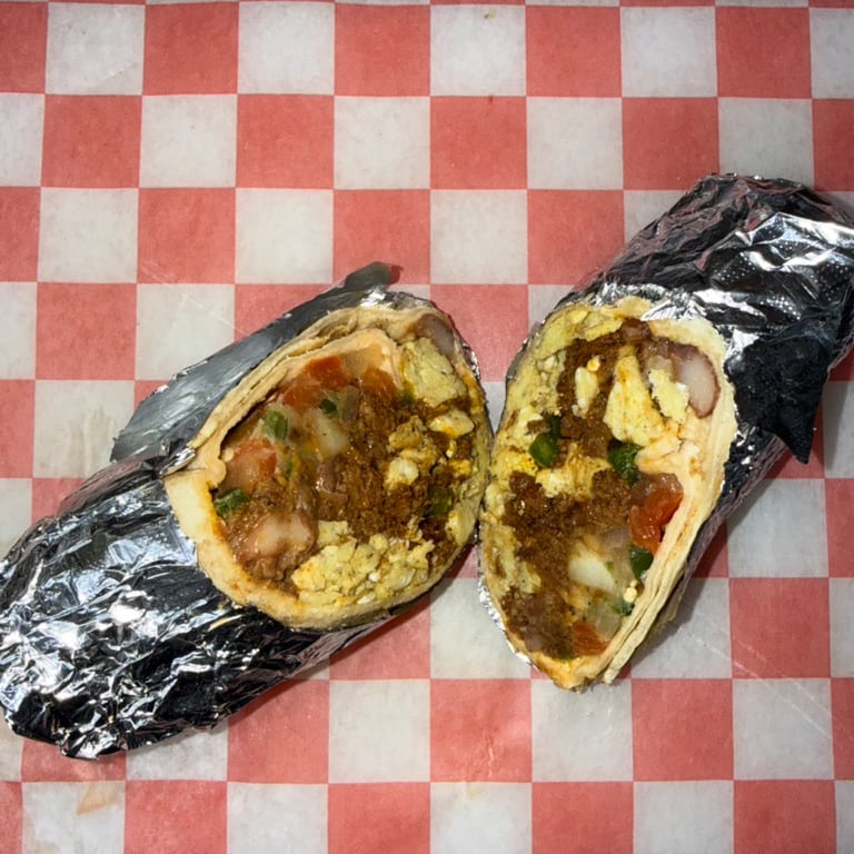 Delicious Breakfast Burrito